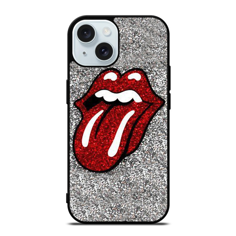 THE ROLLING STONES ROCK BAND SPARKLE iPhone 15 Case Cover