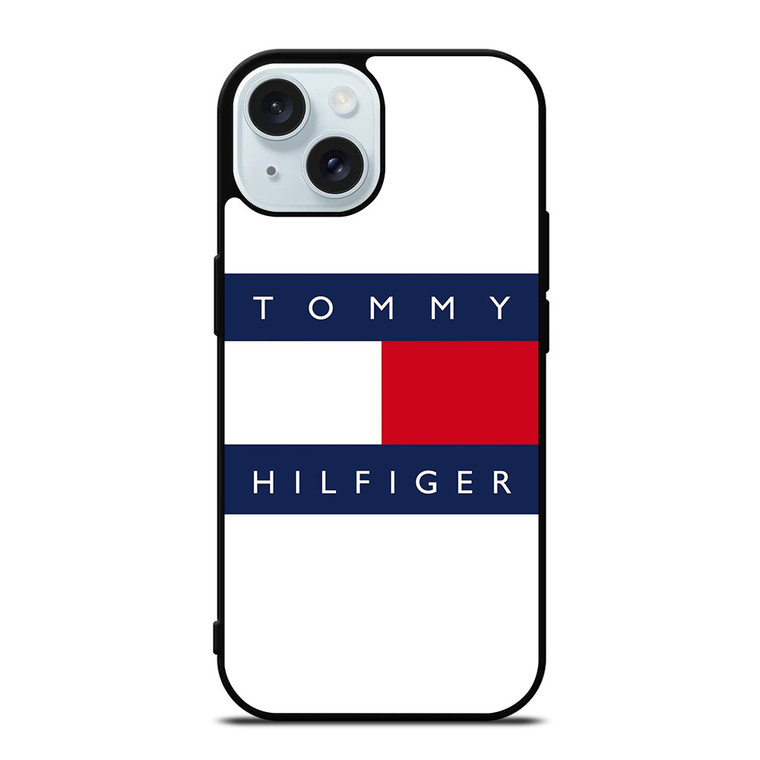 TOMMY HILFIGER LOGO iPhone 15 Case Cover