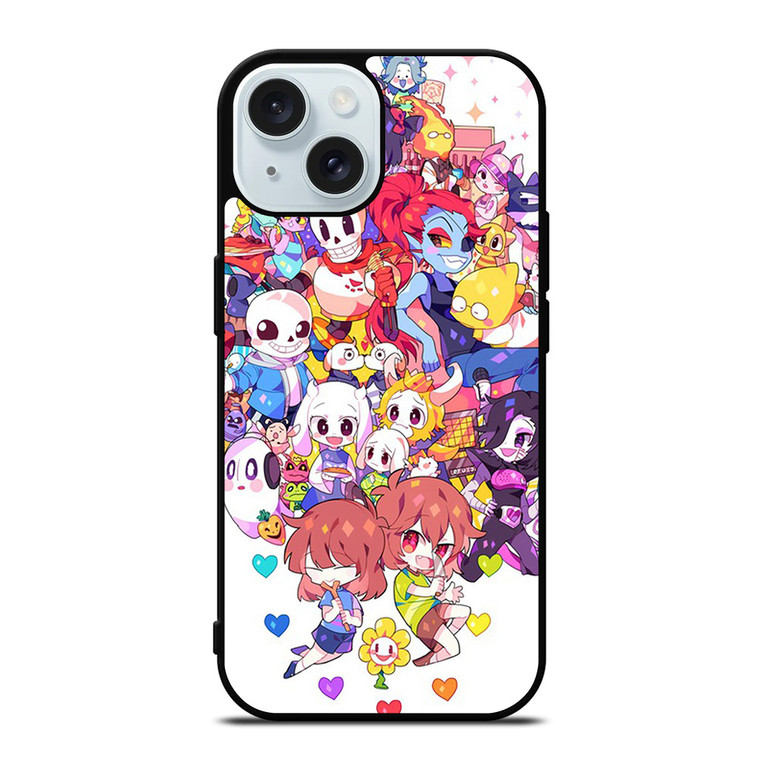 UNDERTALE CHARACTER 2 iPhone 15 Case Cover