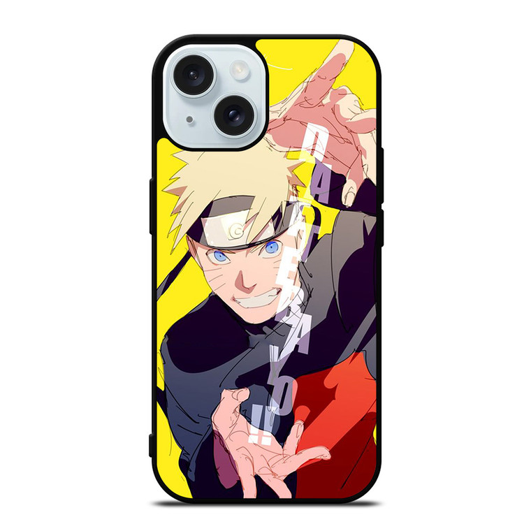 UZUMAKI NARUTO ANIME iPhone 15 Case Cover