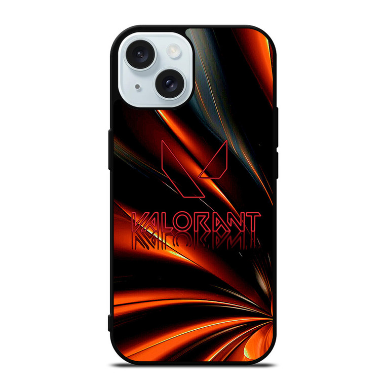 VALORANT RIOT GAMES LOGO LIQUID iPhone 15 Case Cover