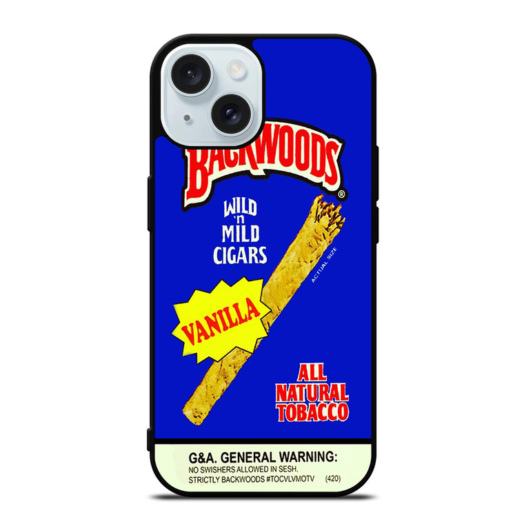 VANILLA BACKWOODS CIGARS iPhone 15 Case Cover