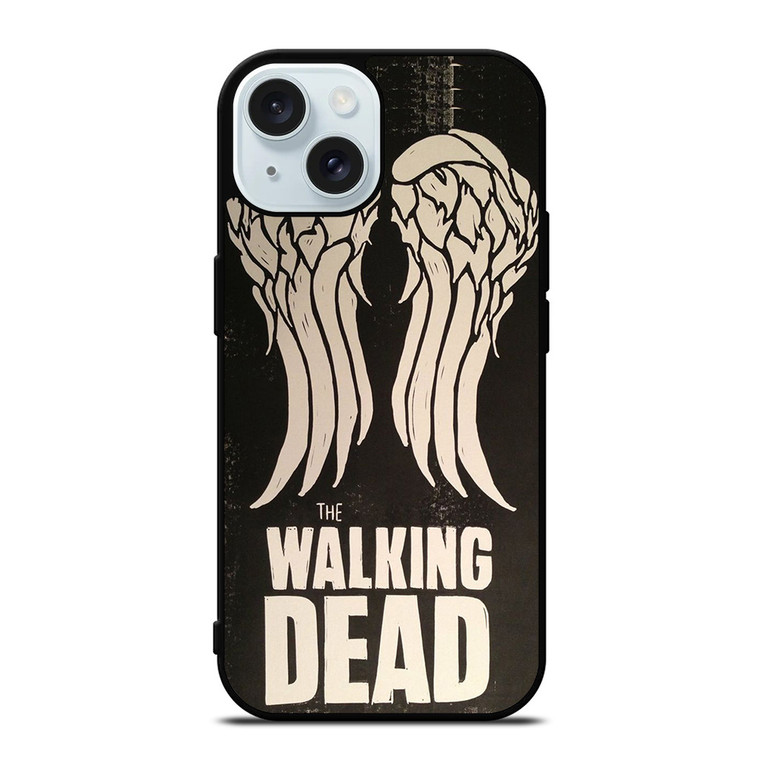 WALKING DEAD DARYL DIXON WINGS iPhone 15 Case Cover
