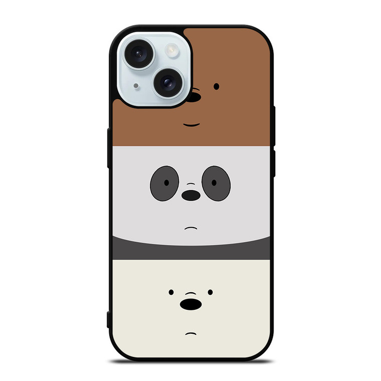 WE BARE BEARS iPhone 15 Case Cover