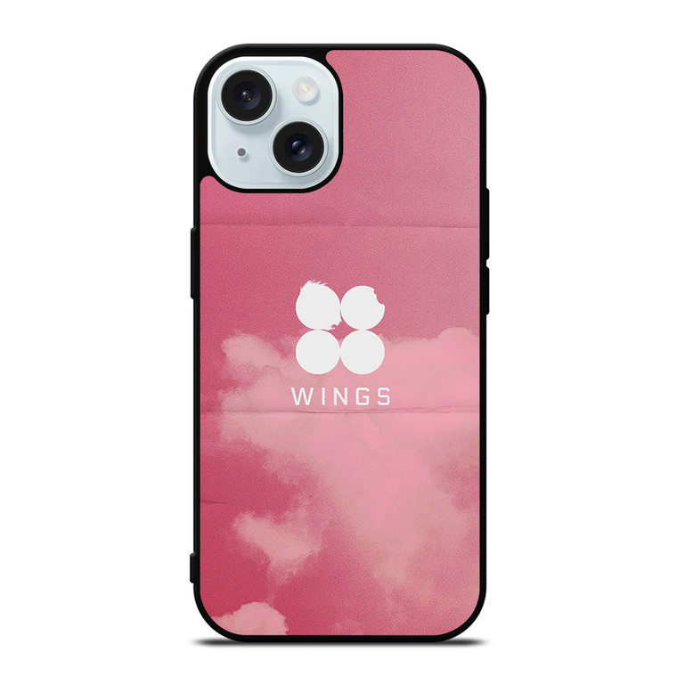 WINGS BTS BANGTAN ALBUM COVER iPhone 15 Case Cover