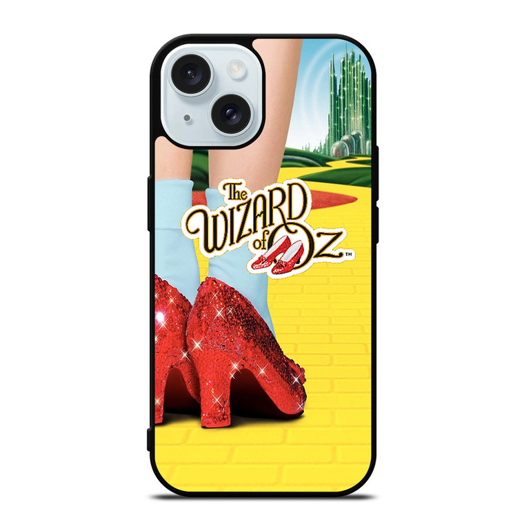 WIZARD OF OZ DOROTHY RED SLIPPERS iPhone 15 Case Cover