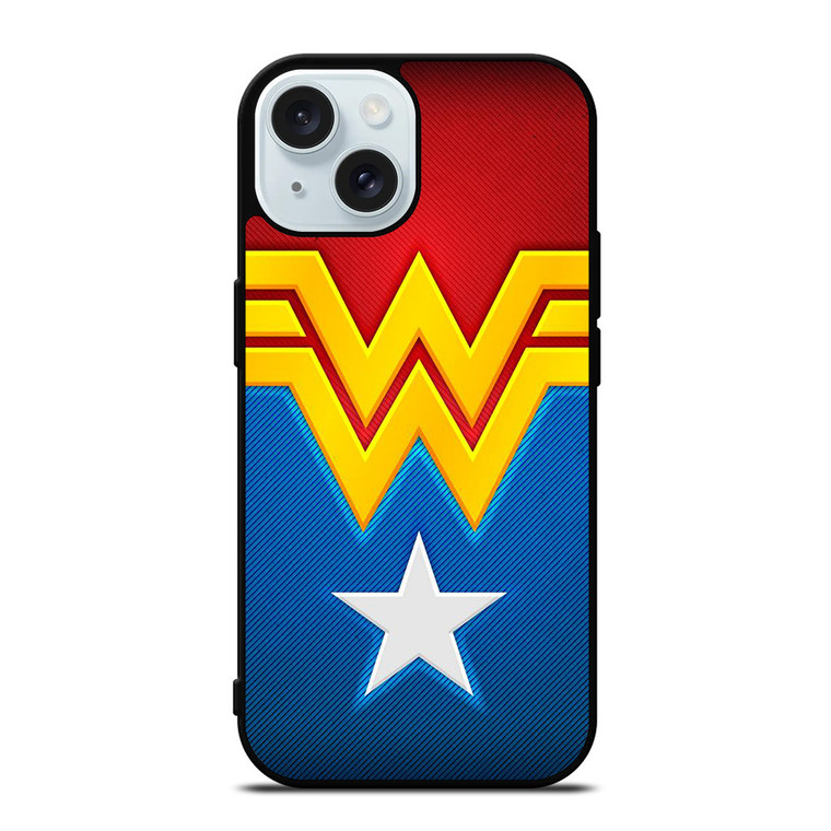 WONDER WOMAN LOGO iPhone 15 Case Cover