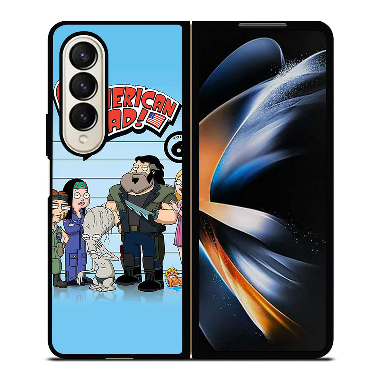 AMERICAN DAD CARTOON VOLUME 6 Samsung Galaxy Z Fold 4 Case Cover