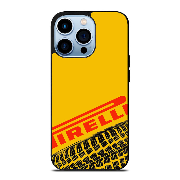 PIRELLI TIRE LOGO YELLOW iPhone 13 Pro Max Case Cover