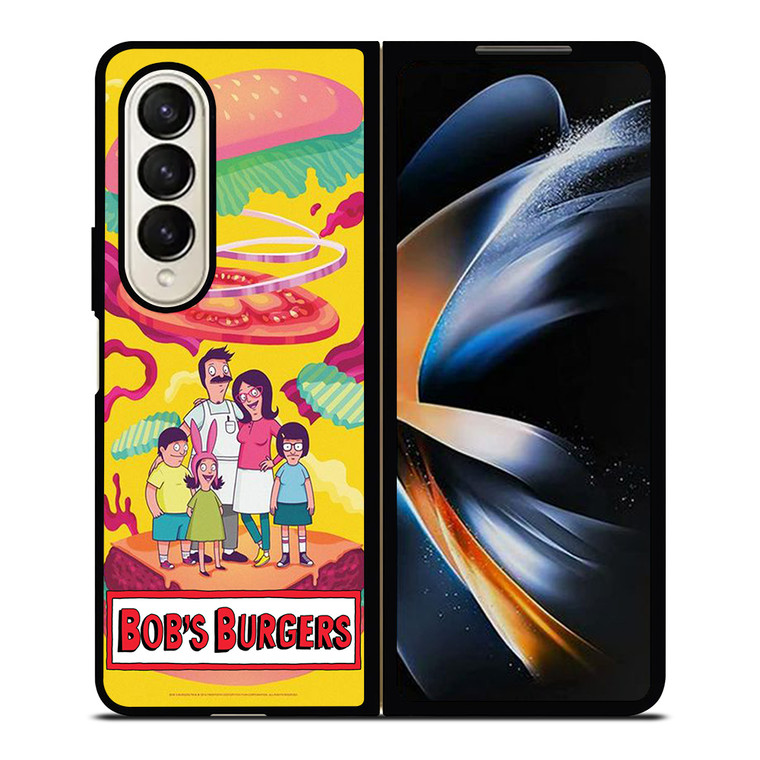 BOBS BURGERS FAMILY CARTOON Samsung Galaxy Z Fold 4 Case Cover
