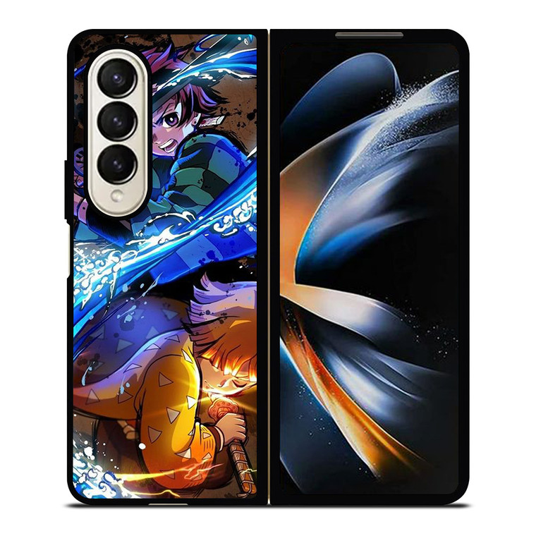 DEMON SLAYER TANJIRO AND ZENITSU Samsung Galaxy Z Fold 4 Case Cover