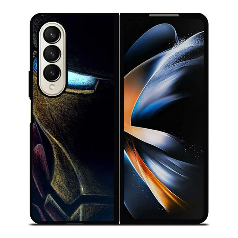 IRONE MAN AVENGERS FACE ART Samsung Galaxy Z Fold 4 Case Cover