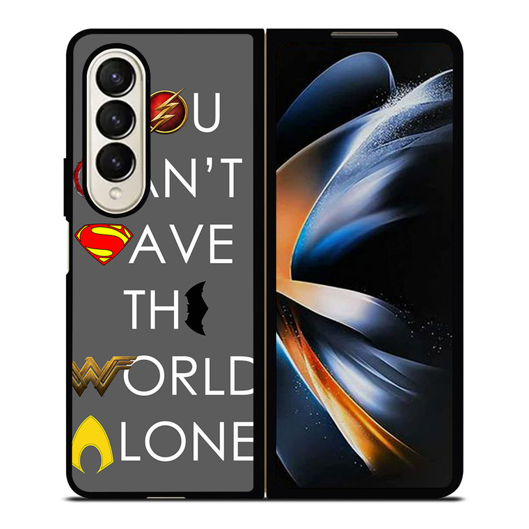 JUSTICE LEAGUE SAVE THE WORLD Samsung Galaxy Z Fold 4 Case Cover