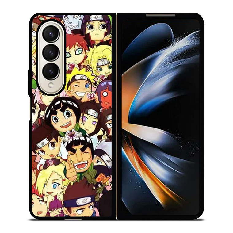 NARUTO ALL CHARACTERS Samsung Galaxy Z Fold 4 Case Cover