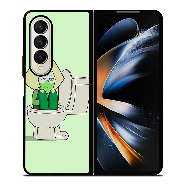 STEVEN UNIVERSE PERIDOT IN TOILET Samsung Galaxy Z Fold 4 Case Cover