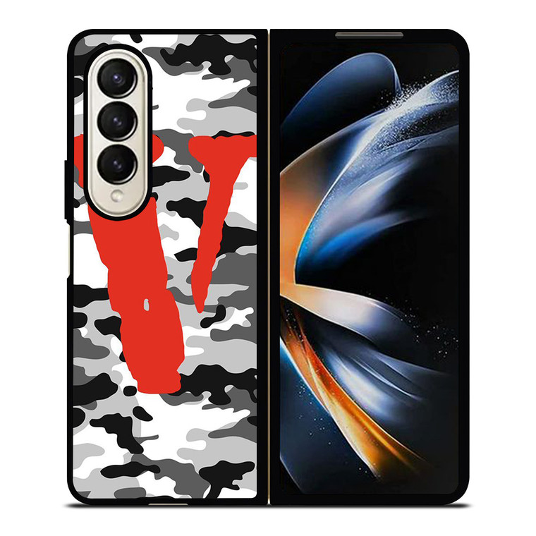 VLONE CAMO LOGO Samsung Galaxy Z Fold 4 Case Cover