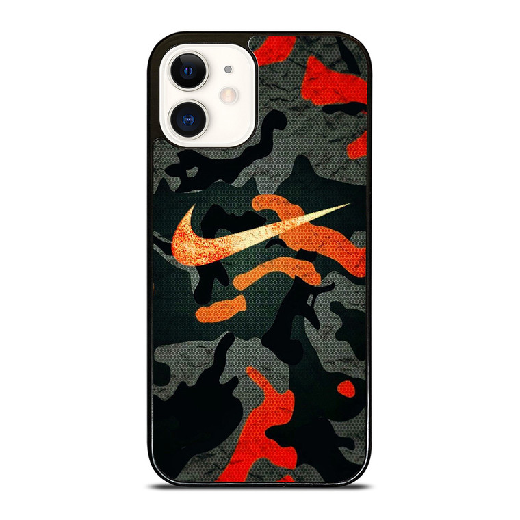 NIKE COLORFUL CAMO iPhone 12 Case Cover