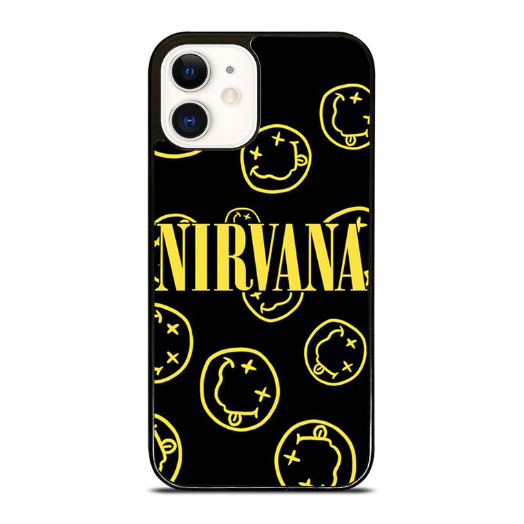 NIRVANA SMILEY COLLAGE iPhone 12 Case Cover