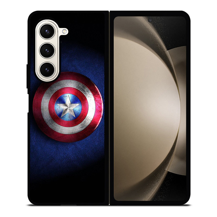 CAPTAIN AMERICA SHIELD EMBLEM Samsung Galaxy Z Fold 5 Case Cover