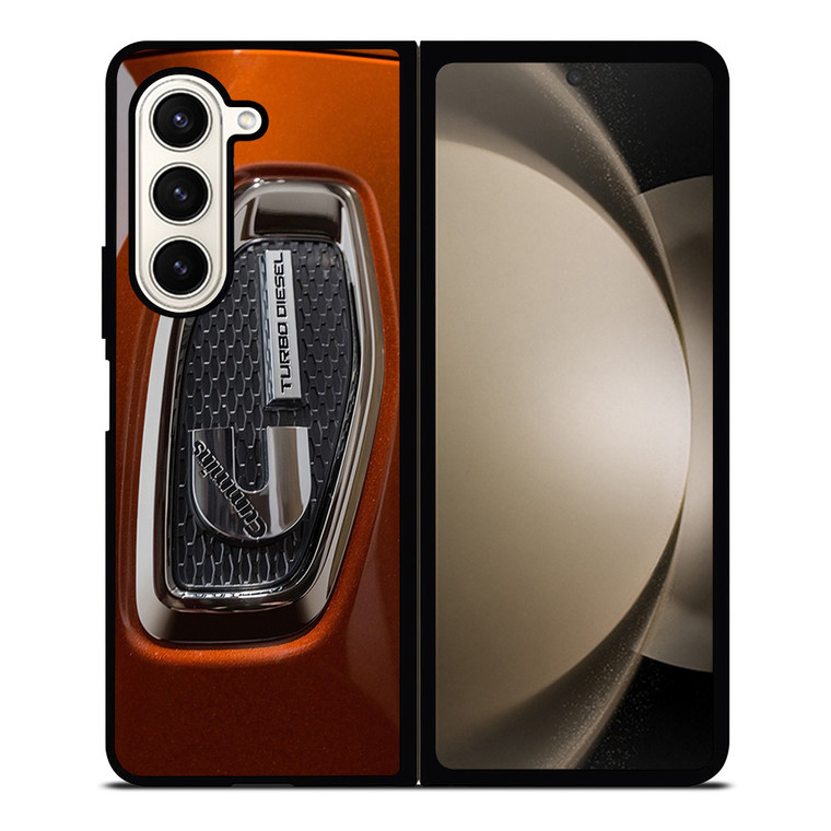 CUMMINS TURBO DIESEL EMBLEM Samsung Galaxy Z Fold 5 Case Cover