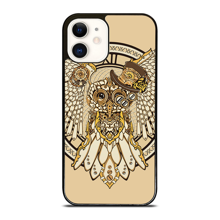 OWL STEAMPUNK iPhone 12 Case Cover