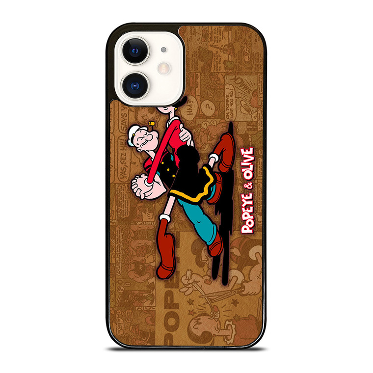 POPEYE AND OLIVE DANCE iPhone 12 Case Cover