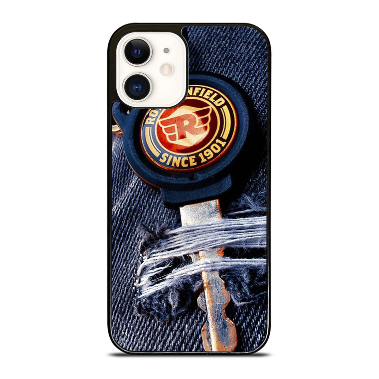 ROYAL ENFIELD KEY CHAN JEANS iPhone 12 Case Cover