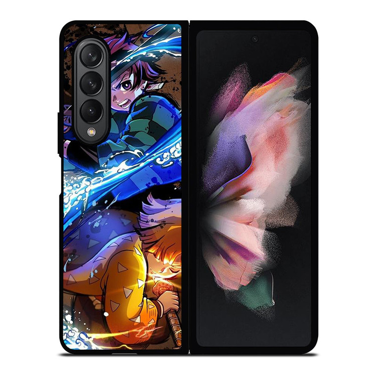 DEMON SLAYER TANJIRO AND ZENITSU Samsung Galaxy Z Fold 3 Case Cover