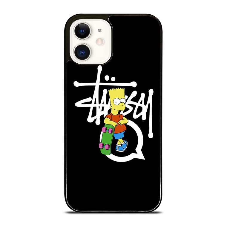 STUSSY BART SIMSON iPhone 12 Case Cover