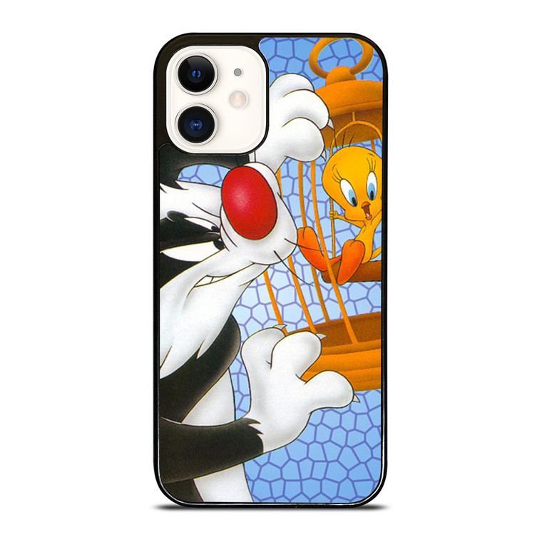 SYLVESTER AND TWEETY Looney Tunes iPhone 12 Case Cover