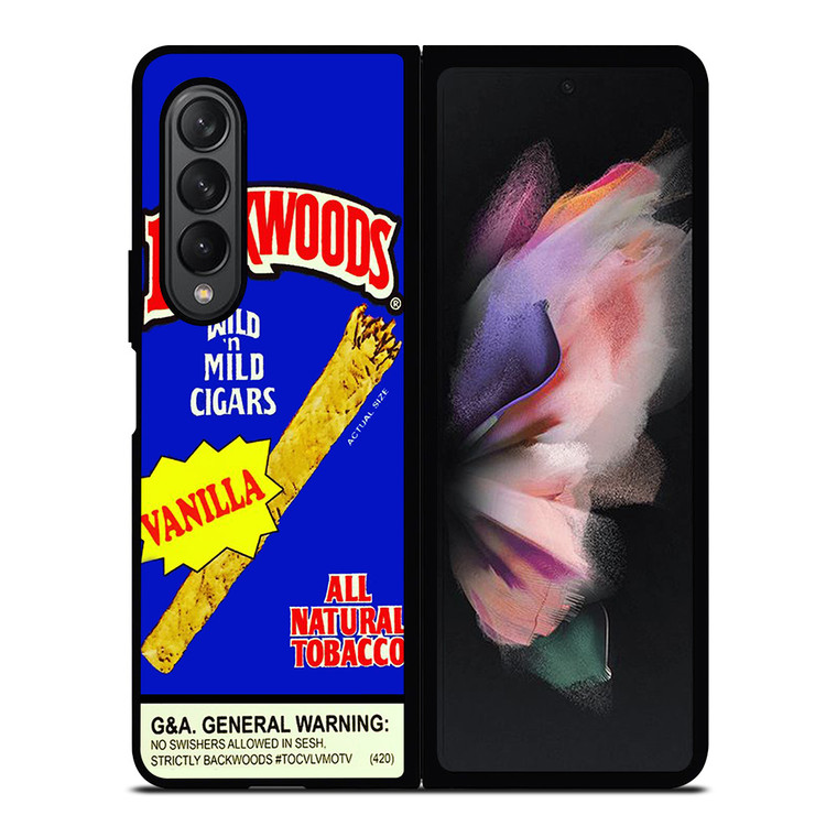 VANILLA BACKWOODS CIGARS Samsung Galaxy Z Fold 3 Case Cover