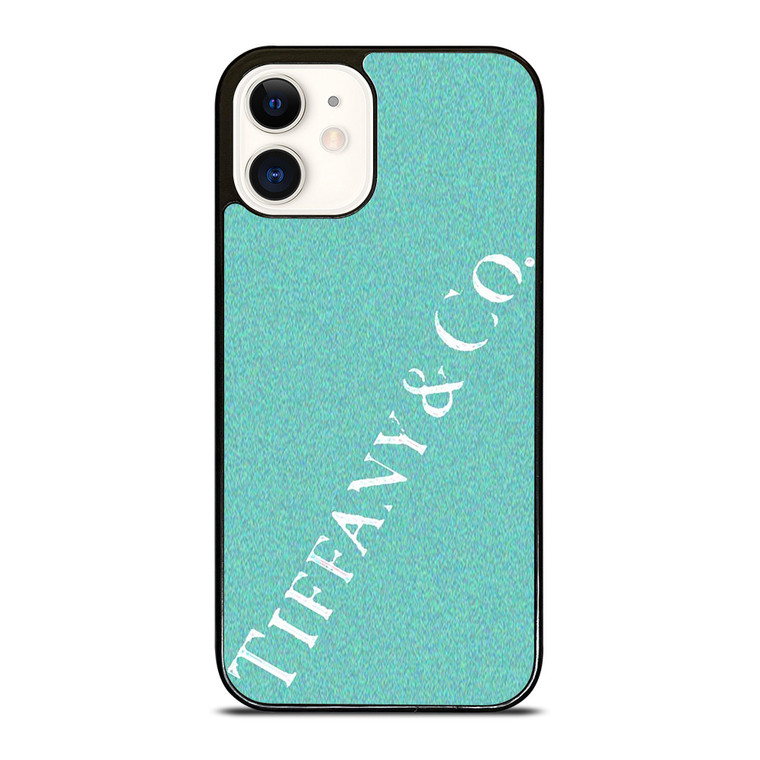 TIFFANY AND CO TILTED LOGO iPhone 12 Case Cover