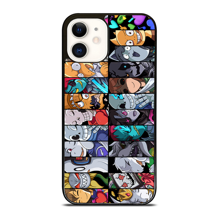 UNDERTALE ALL CHARACTER  iPhone 12 Case Cover