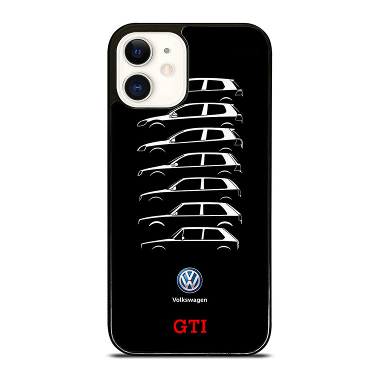 VW VOLKSWAGEN GOLF GTI EVOLUTION iPhone 12 Case Cover