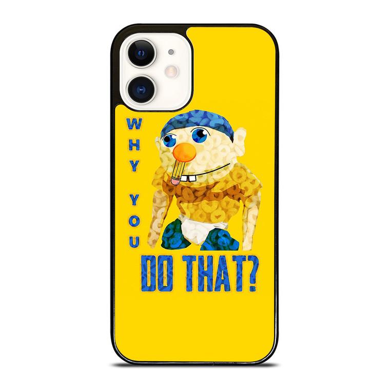 WHY YOU DO THAT SML JEFFY iPhone 12 Case Cover