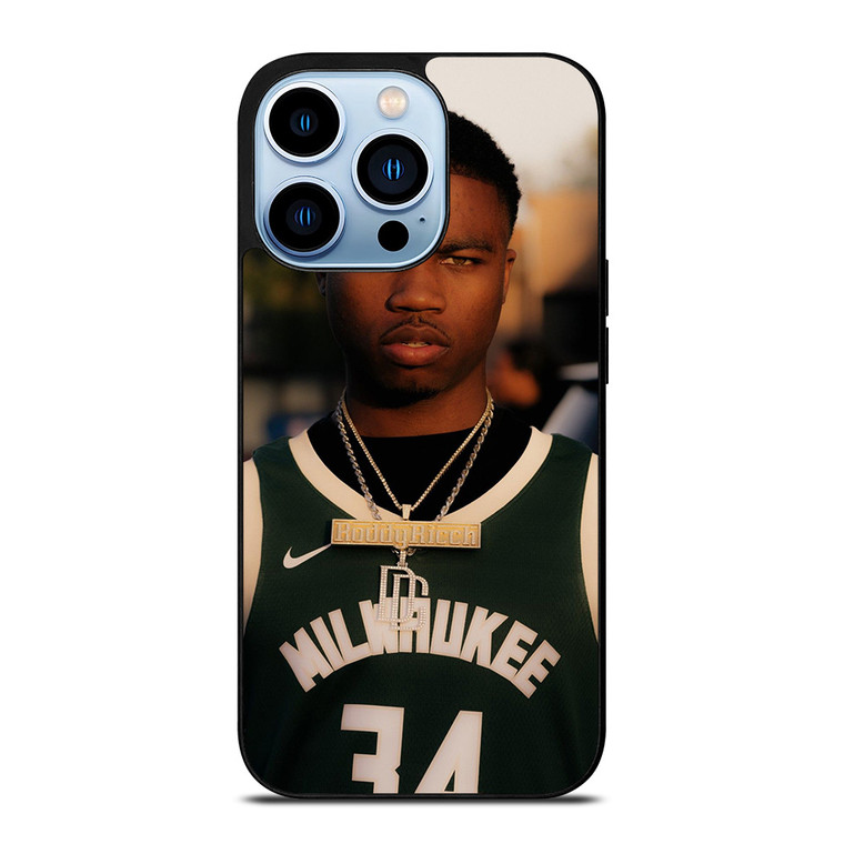 RODDY RICCH MILWAUKEE BASKETBALL JERSEY iPhone 13 Pro Max Case Cover