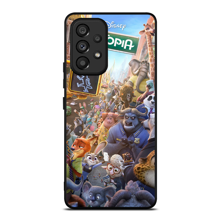 ZOOTOPIA CHARACTERS Disney Samsung Galaxy A53 Case Cover