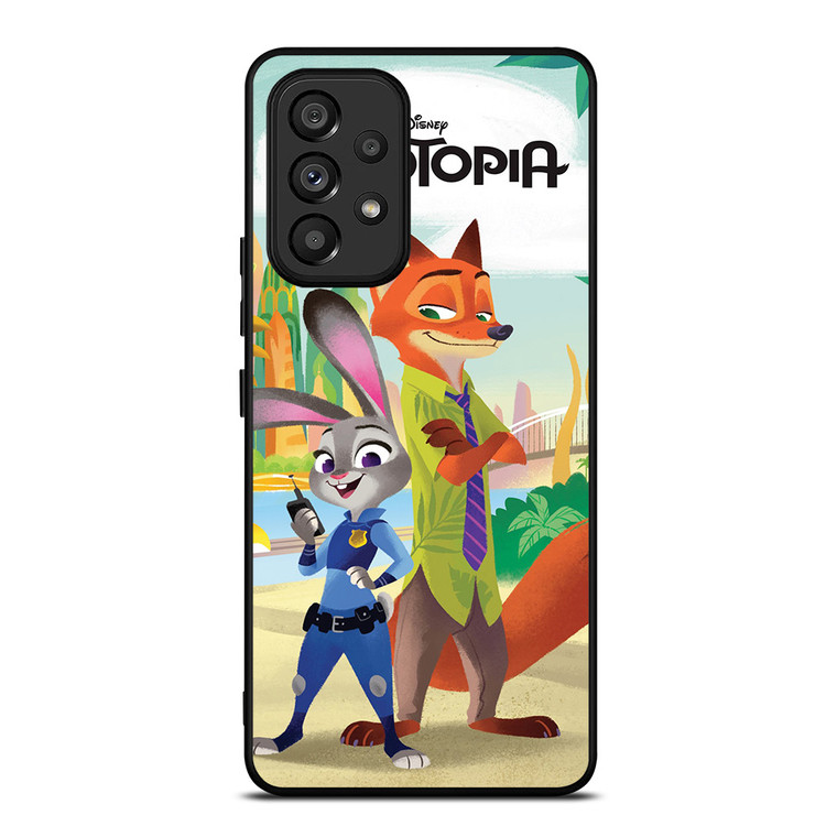 ZOOTOPIA JUDY AND NICK Disney Samsung Galaxy A53 Case Cover