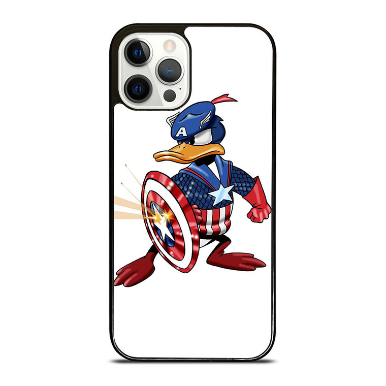 CAPTAIN AMERICA DAFFY DUCK 2 iPhone 12 Pro Case Cover