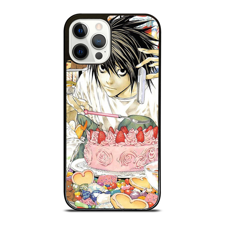 DEATH NOTE ANIME L LAWLIET iPhone 12 Pro Case Cover