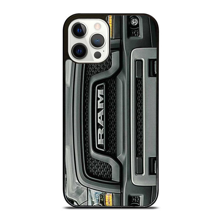 DODGE RAM TRUCK EMBLEM BLACK iPhone 12 Pro Case Cover