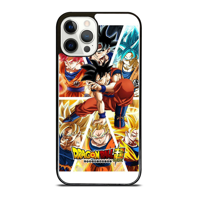 GOKU DRAGON BALL ALL SAIYAN TRANSFORMATION iPhone 12 Pro Case Cover