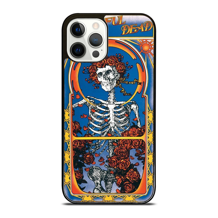 GRATEFUL DEAD SKULL AND ROSE 3 iPhone 12 Pro Case Cover