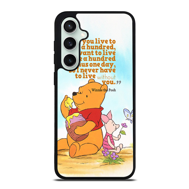 WINNIE THE POOH QUOTE Disney Samsung Galaxy S23 FE Case Cover