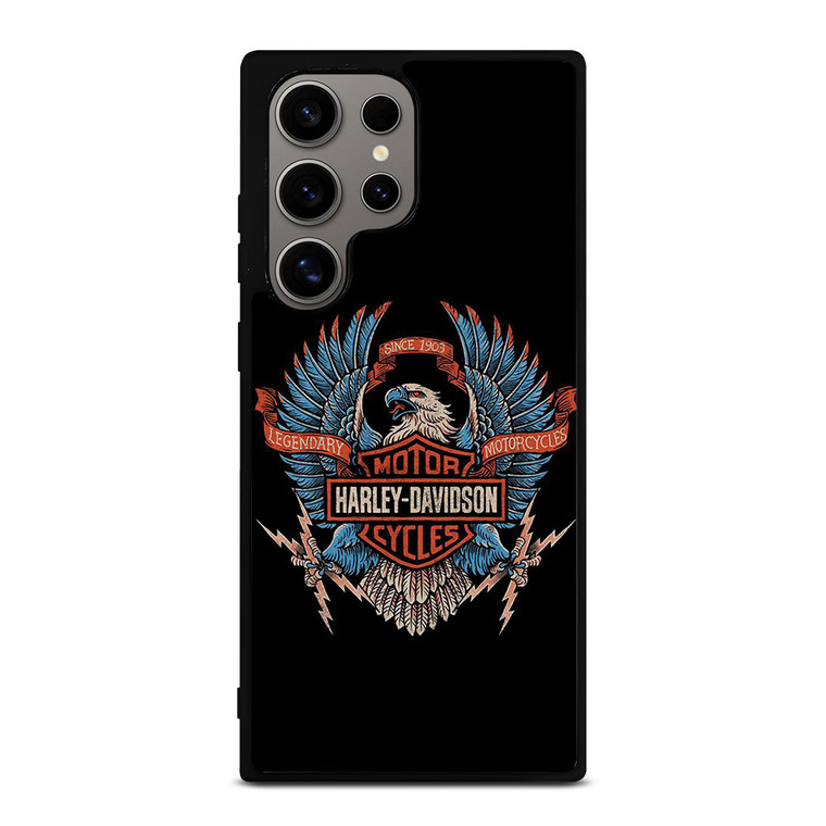 HARLEY DAVIDSON LEGENDARY MOTORCYCLES LOGO EAGLE Samsung Galaxy S24 Ultra Case Cover