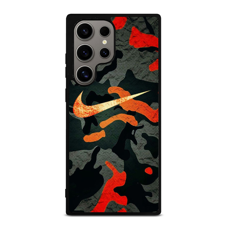 NIKE LOGO COLORFUL CAMO Samsung Galaxy S24 Ultra Case Cover