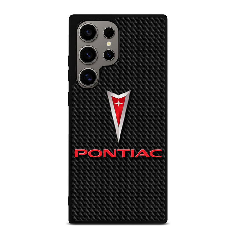 PONTIAC LOGO CAR ICON CARBON Samsung Galaxy S24 Ultra Case Cover