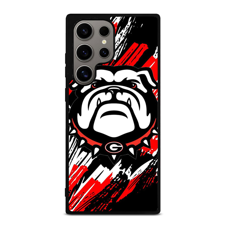 UGA UNIVERSITY OF GEORGIA BULLDOGS LOGO Samsung Galaxy S24 Ultra Case Cover