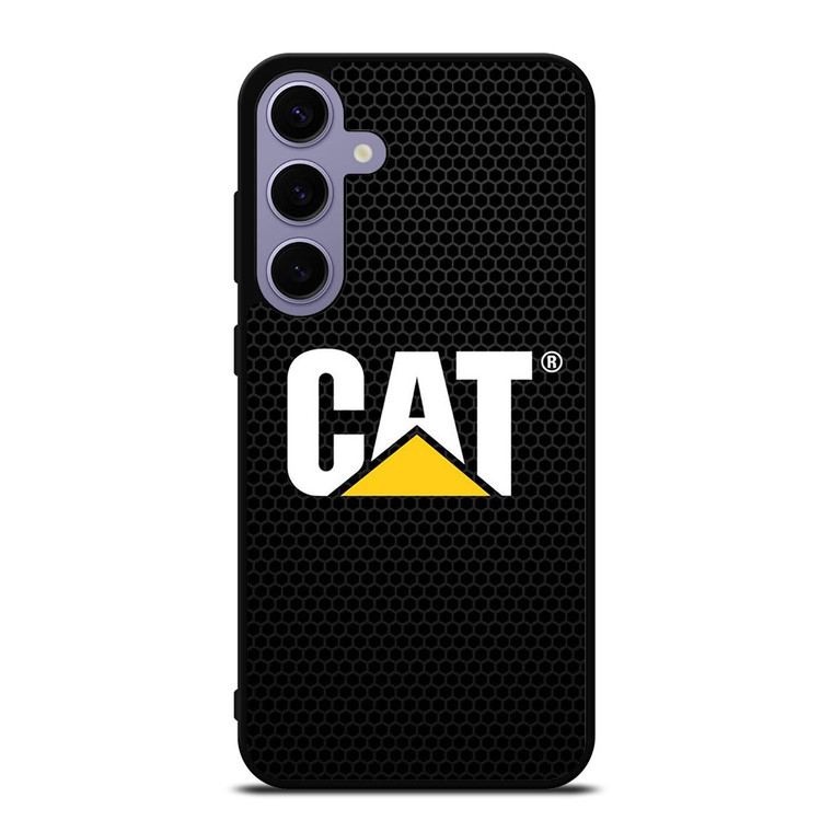 CATERPILLAR CAT LOGO TRACTOR METAL ICON Samsung Galaxy S24 Plus Case Cover