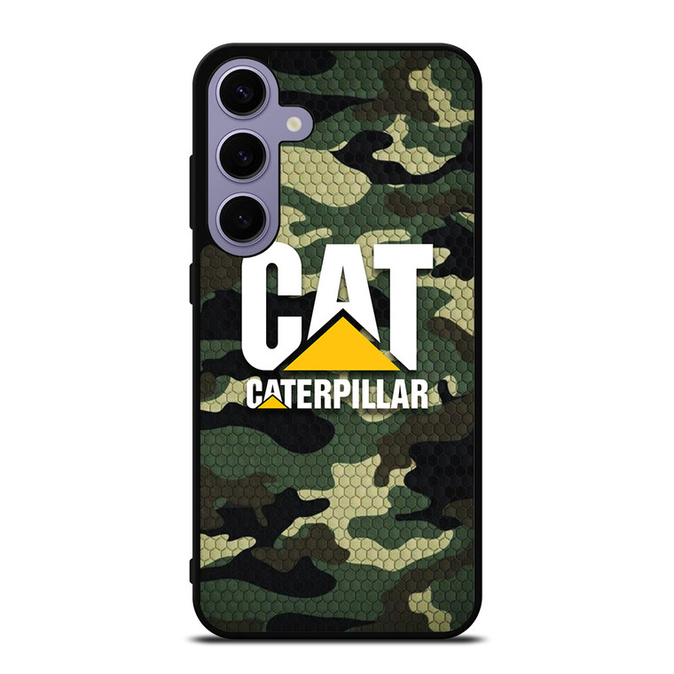 CATERPILLAT TRACTOR LOGO CAT CAMO ICON Samsung Galaxy S24 Plus Case Cover